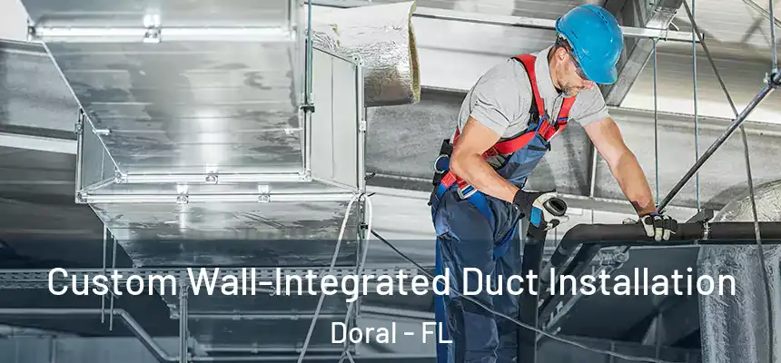 Custom Wall-Integrated Duct Installation Doral - FL