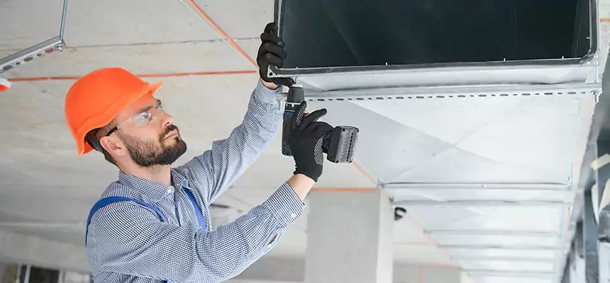 Roof Cap & Exterior Hood Lint Buildup Removal – Doral